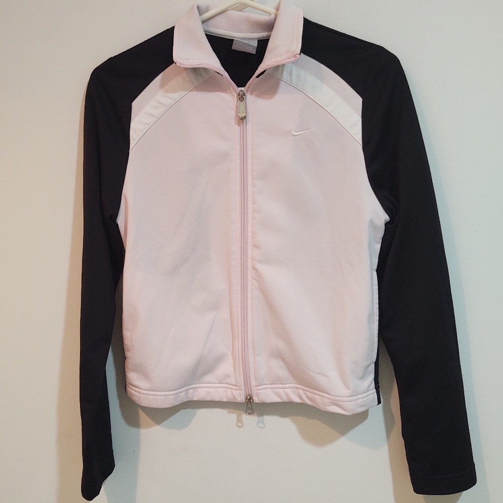 Nike Pink and Black Women's Jacket